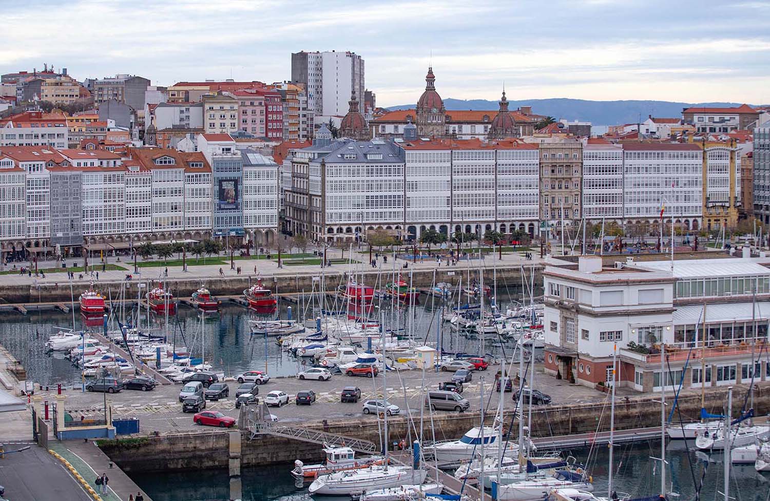 Avenida de la Marina in A Coruña