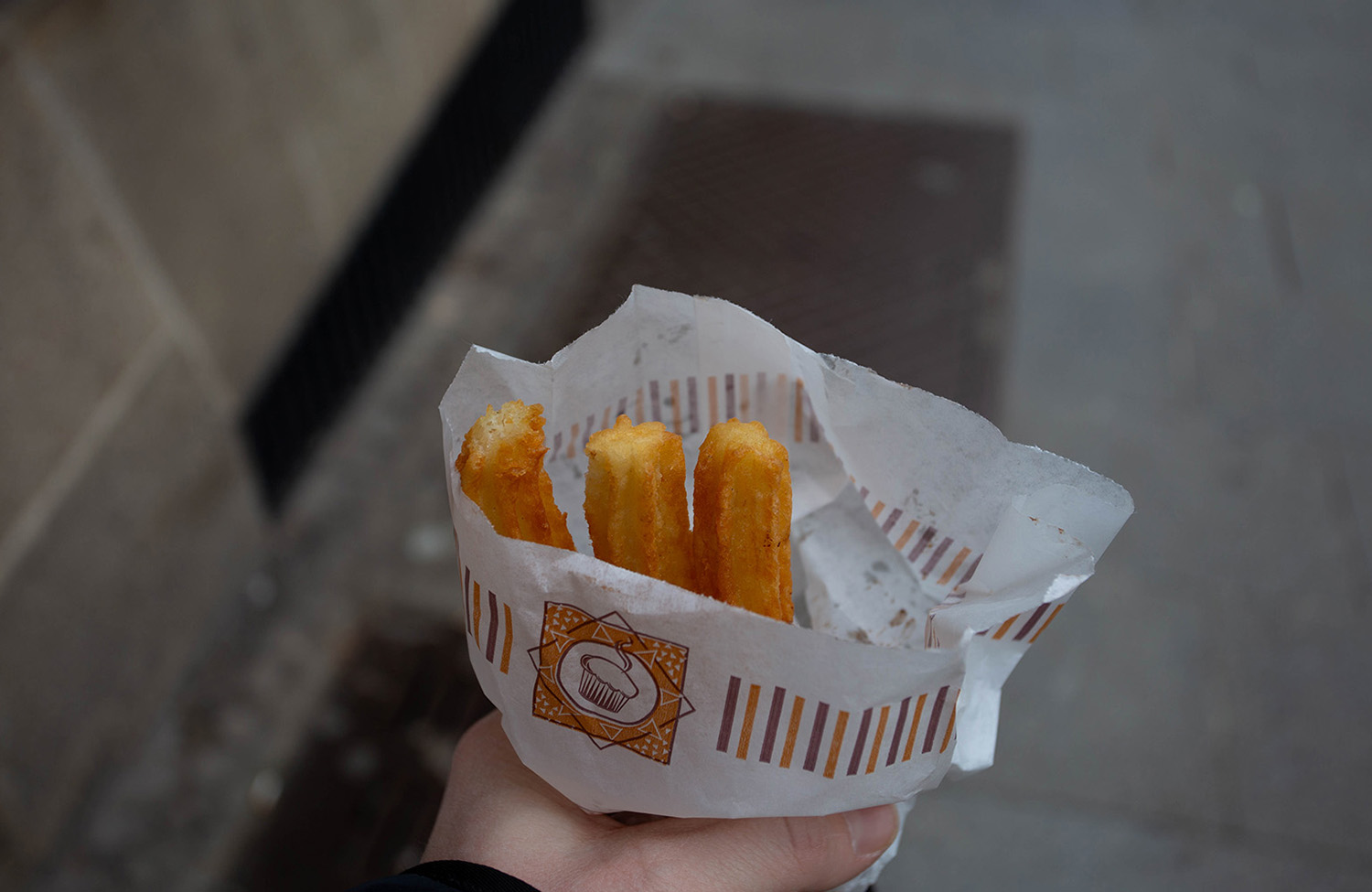 Churros in Santiago de Compostela