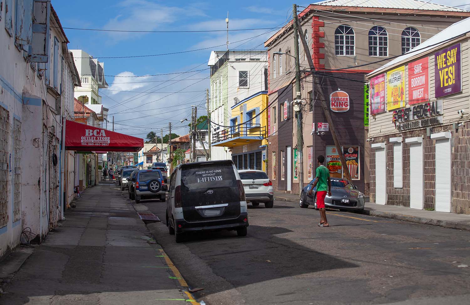 Straßen in Basseterre