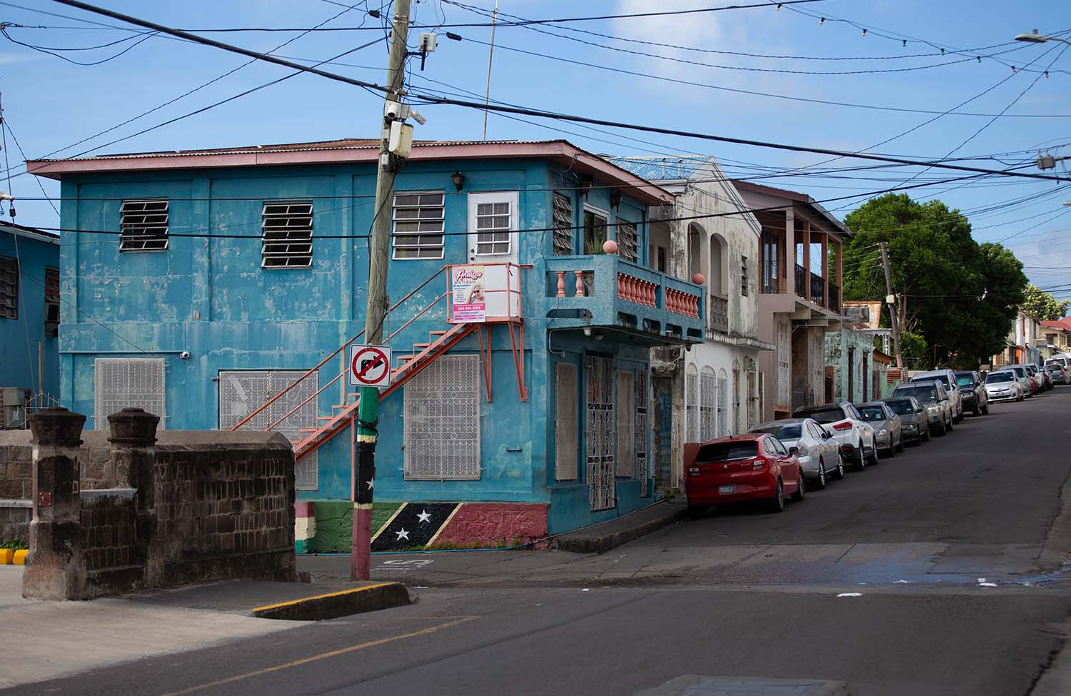 Straßen in Basseterre