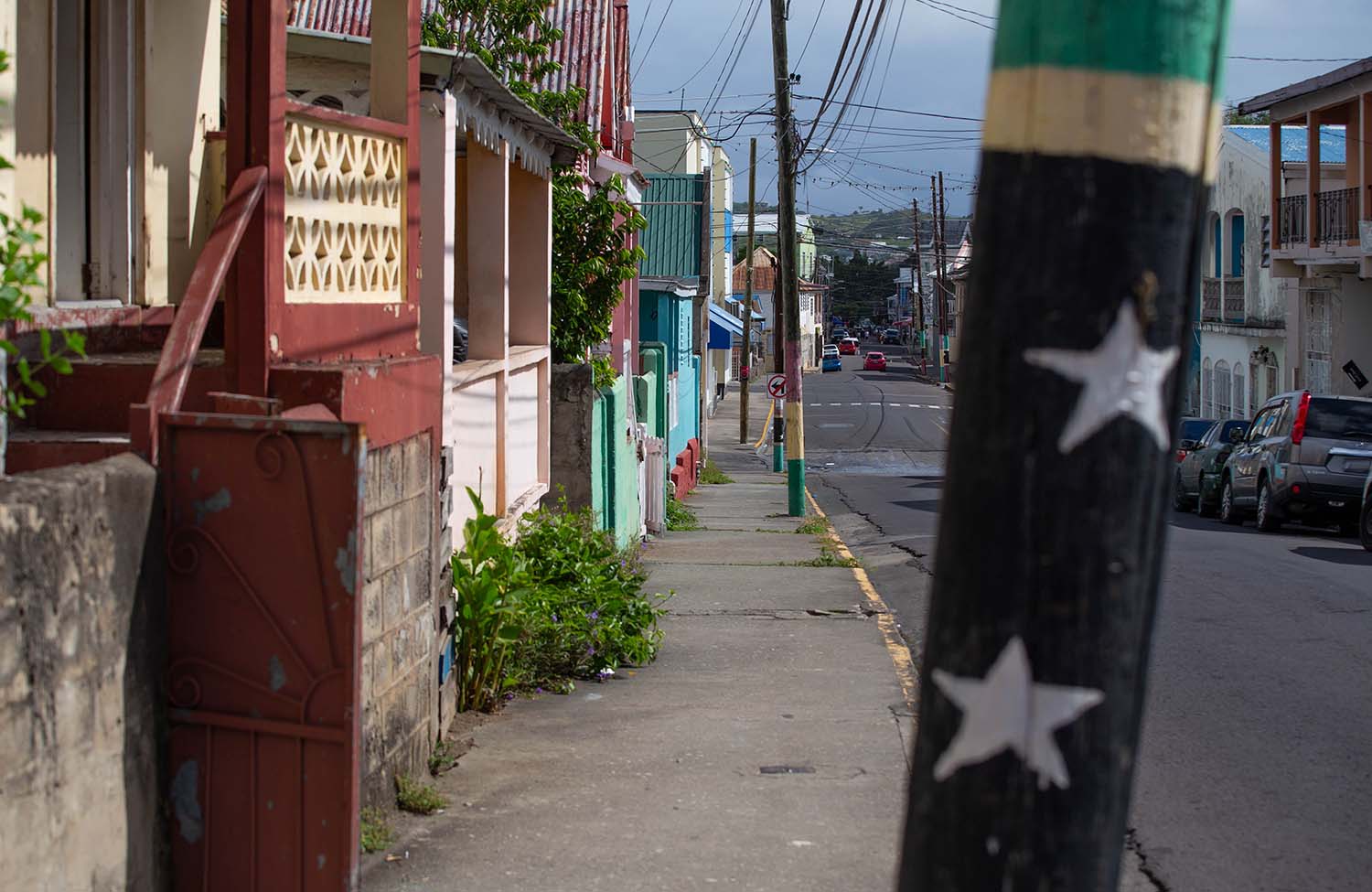 Straßen in Basseterre