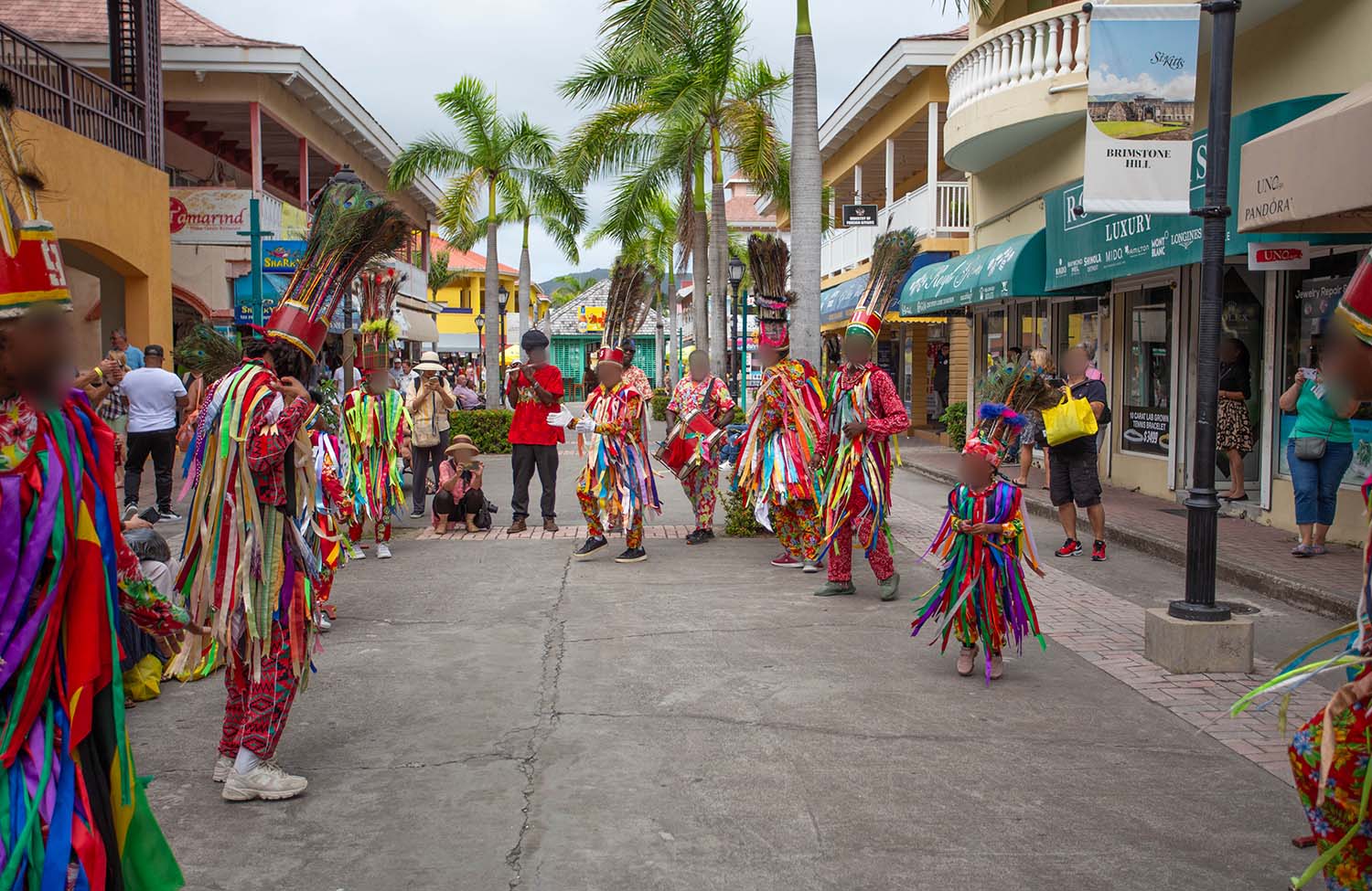 Tänzer in Basseterre