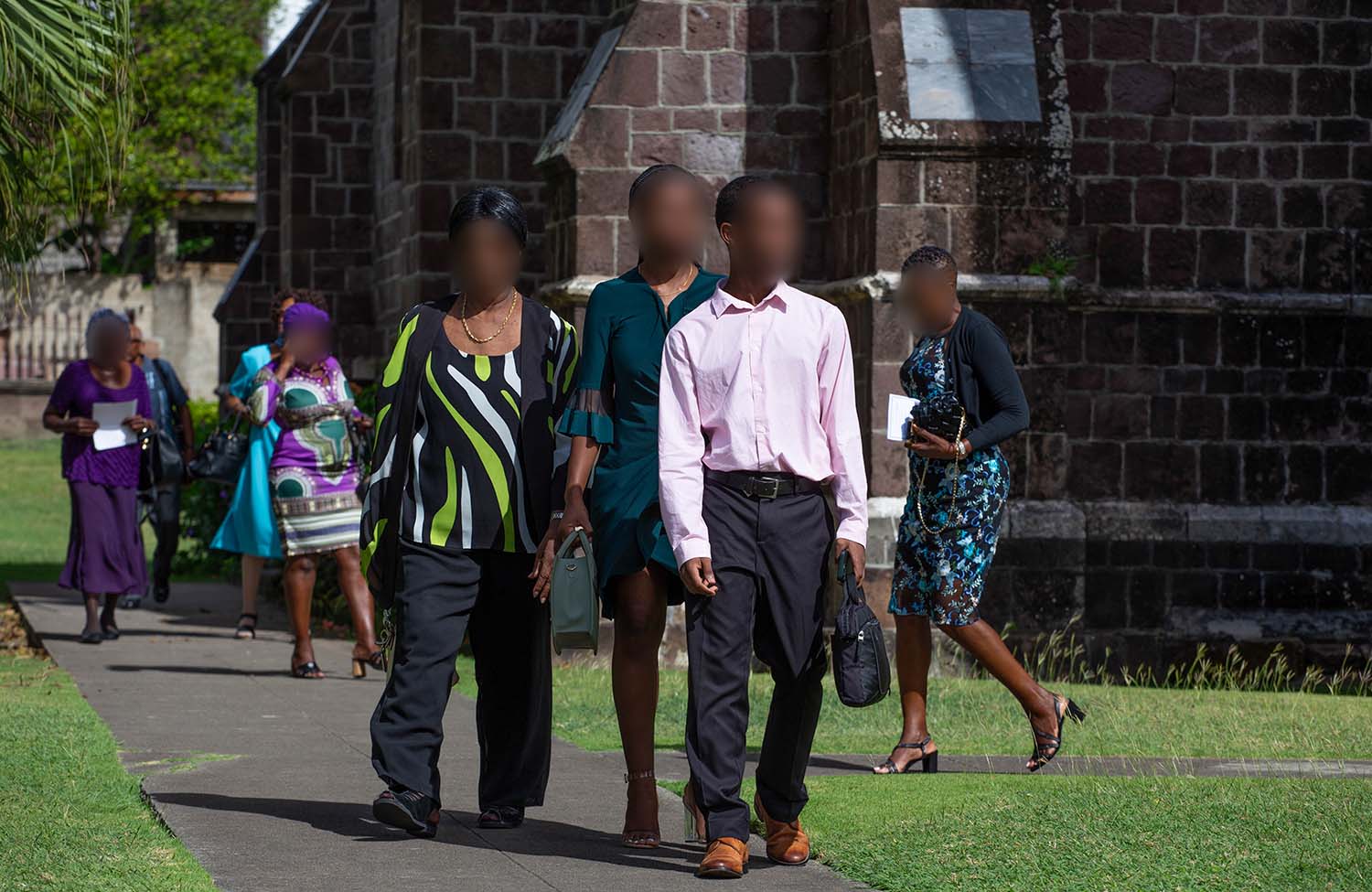 Basseterre elegante Menschen