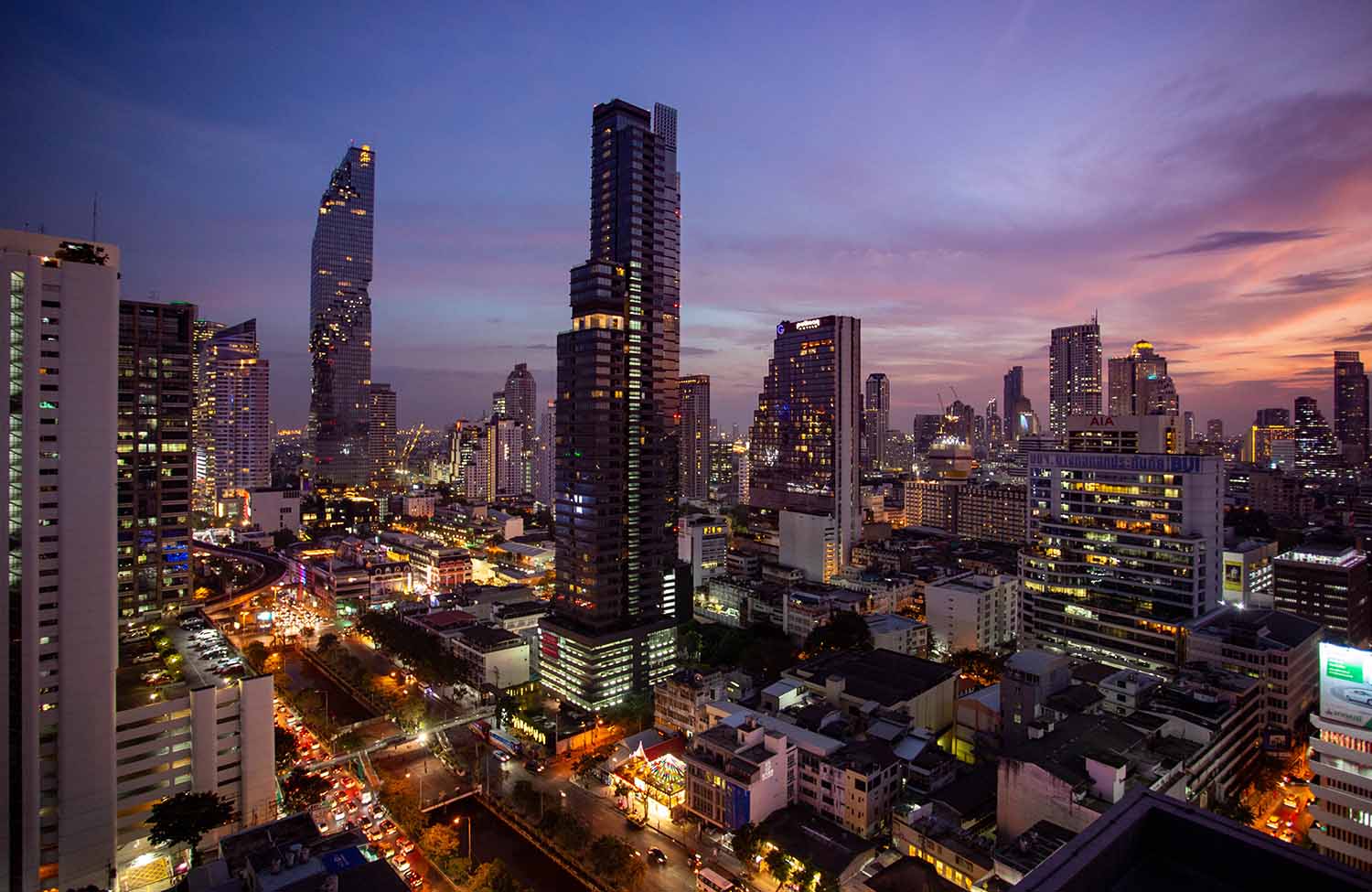 Amara Bangkok Infinity-Pool auf dem Dach