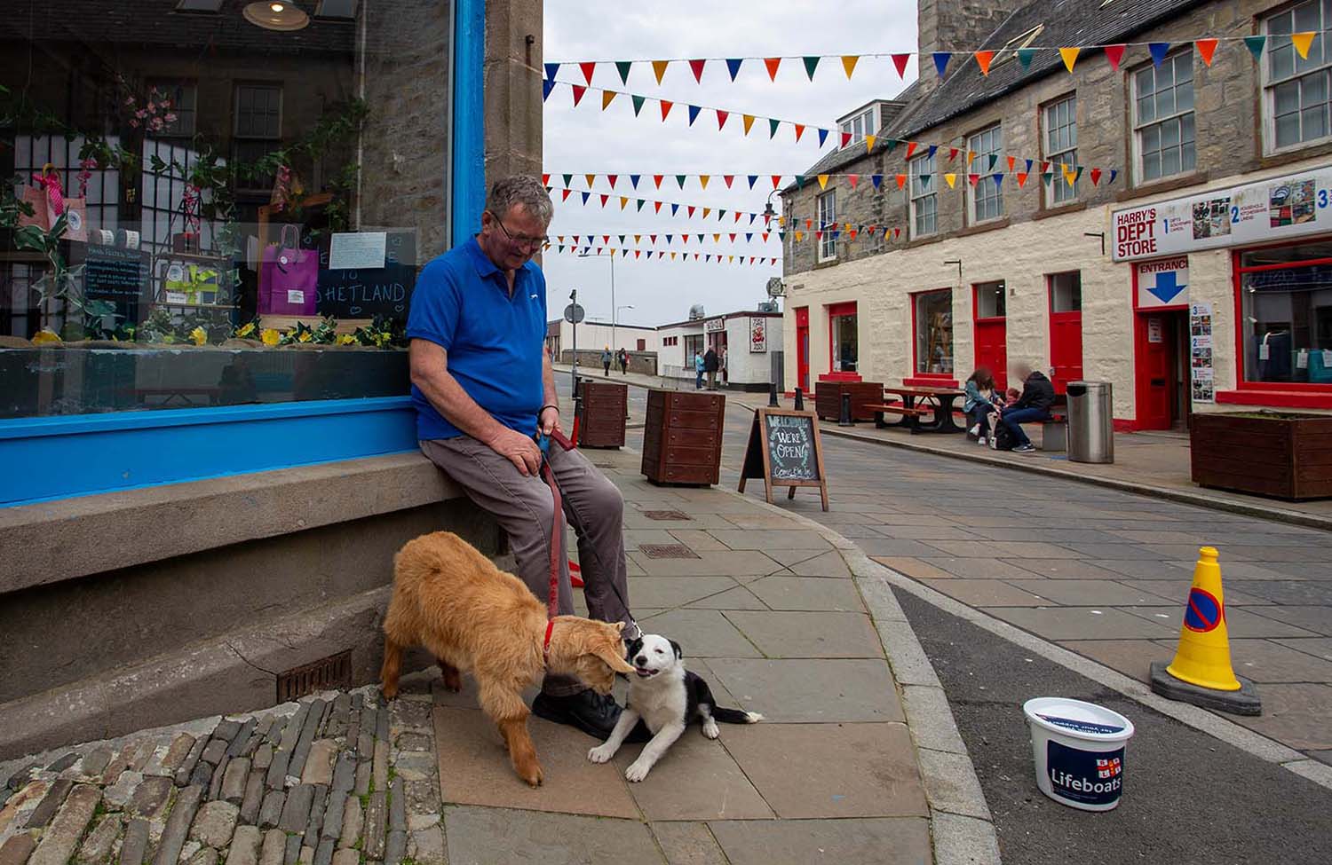 Commercial Street Ziegenseife in Lerwick