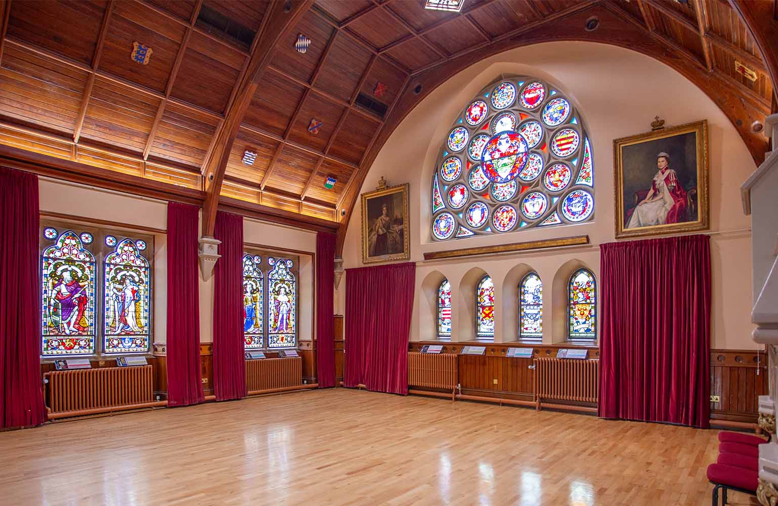 Saal im Rathaus in Lerwick