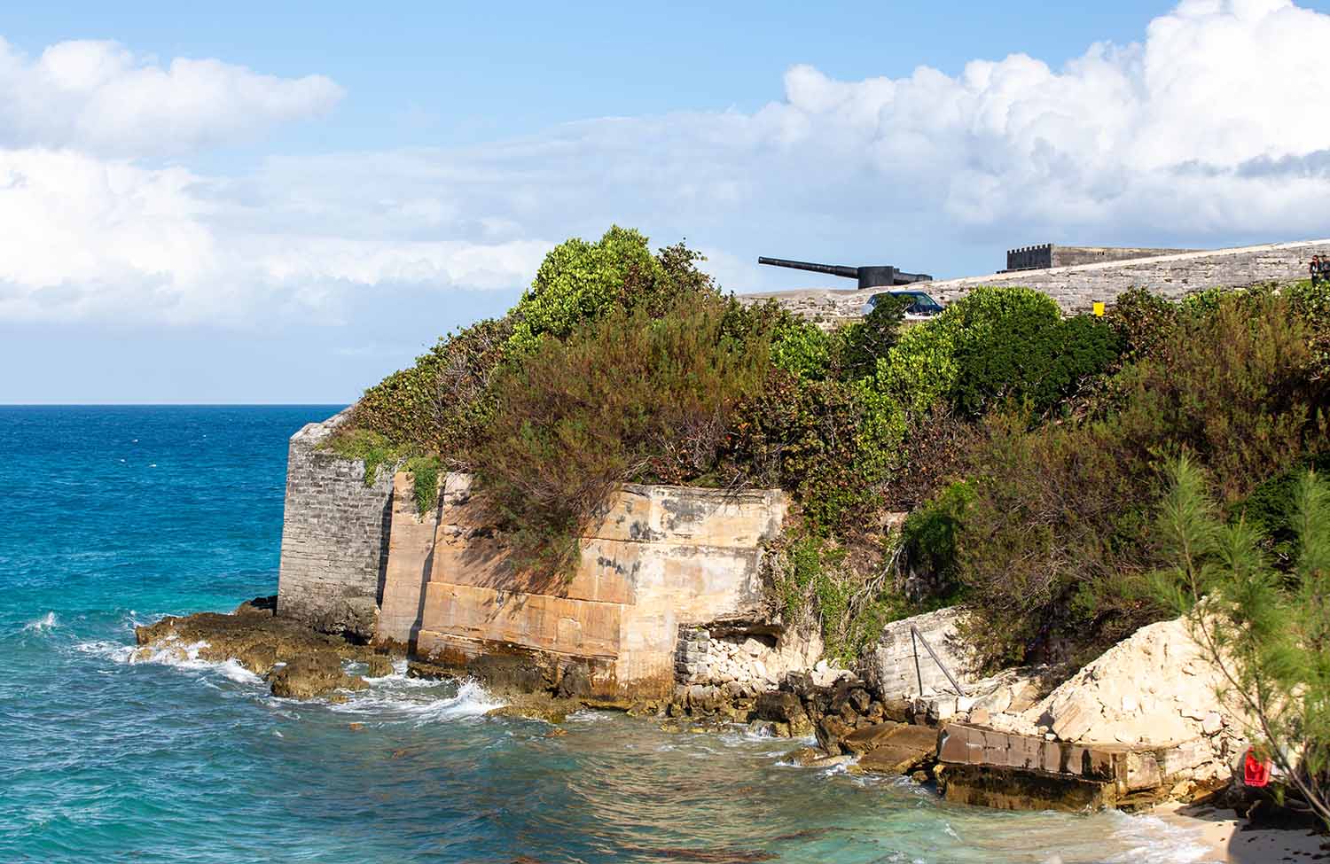 Fort St. Catherine in St. George's auf Bermuda