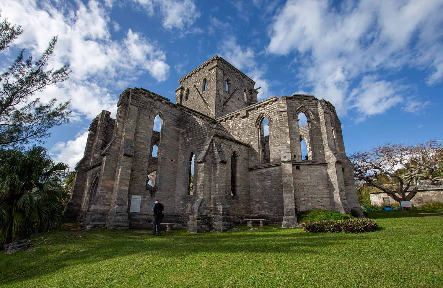 Unfinished Church auf Bermuda